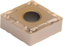 Sumitomo - CNMG432 ESX Grade T3000Z Cermet Turning Insert - TiN/AlN Finish, 80° Diamond, 1/2" Inscr Circle, 3/16" Thick, 1/32" Corner Radius - USA Tool & Supply