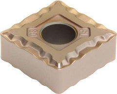 Sumitomo - SNMG432 EFL Grade T3000Z Cermet Turning Insert - TiN/AlN Finish, 90° Square, 1/2" Inscr Circle, 3/16" Thick, 1/32" Corner Radius - USA Tool & Supply