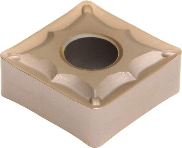 Sumitomo - SNMG432 ESU Grade T3000Z Cermet Turning Insert - TiN/AlN Finish, 90° Square, 1/2" Inscr Circle, 3/16" Thick, 1/32" Corner Radius - USA Tool & Supply