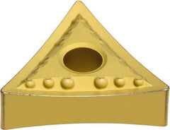 Sumitomo - TNMG332 EUP Grade AC830P Carbide Turning Insert - Al2O3 Finish, 60° Triangle, 3/8" Inscr Circle, 3/16" Thick, 1/32" Corner Radius - USA Tool & Supply