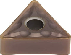 Sumitomo - TNMG332 EMU Grade AC530U Carbide Turning Insert - TiAlN/AlCrN Finish, 60° Triangle, 3/8" Inscr Circle, 3/16" Thick, 1/32" Corner Radius - USA Tool & Supply