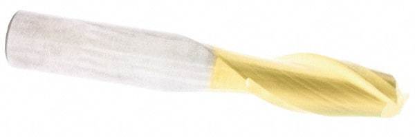 Sumitomo - 16mm, 35mm LOC, 16mm Shank Diam, 88mm OAL, 4 Flute, Solid Carbide Square End Mill - Single End, TiN Finish, Spiral Flute, 30° Helix, Centercutting, Right Hand Cut, Right Hand Flute - USA Tool & Supply