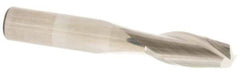 Sumitomo - 12mm, 18mm LOC, 12mm Shank Diam, 76mm OAL, 2 Flute, Solid Carbide Square End Mill - Single End, Uncoated, Spiral Flute, 30° Helix, Centercutting, Right Hand Cut, Right Hand Flute - USA Tool & Supply