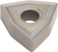 Sumitomo - WNMG432 EEX Grade EH510 Carbide Turning Insert - Uncoated, 80° Trigon, 1/2" Inscr Circle, 3/16" Thick, 1/32" Corner Radius - USA Tool & Supply