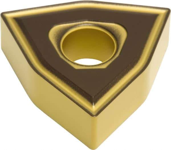 Sumitomo - WNMG431 EEX Grade AC630M Carbide Turning Insert - Al2O3 Finish, 80° Trigon, 1/2" Inscr Circle, 3/16" Thick, 1/64" Corner Radius - USA Tool & Supply