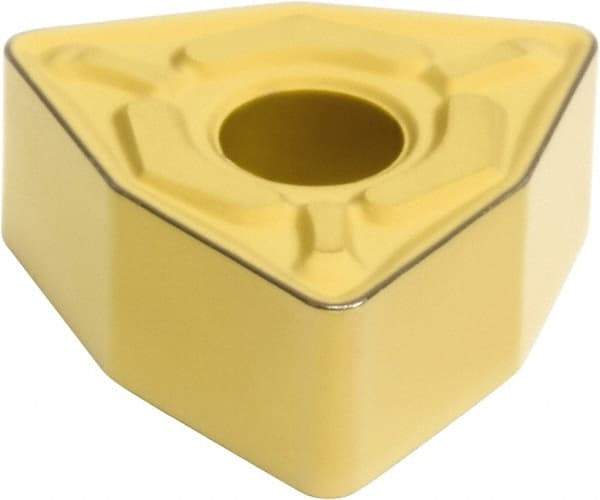 Sumitomo - WNMG431 EGU Grade AC630M Carbide Turning Insert - Al2O3 Finish, 80° Trigon, 1/2" Inscr Circle, 3/16" Thick, 1/64" Corner Radius - USA Tool & Supply