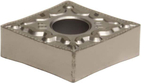 Sumitomo - CNMG432 EEF Grade EH520 Carbide Turning Insert - Uncoated, 80° Diamond, 1/2" Inscr Circle, 3/16" Thick, 1/32" Corner Radius - USA Tool & Supply