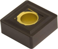 Hertel - SNMG433 H1Z Grade HC315T Carbide Turning Insert - Al2O3 Finish, 90° Square, 1/2" Inscr Circle, 3/16" Thick, 3/64" Corner Radius - USA Tool & Supply