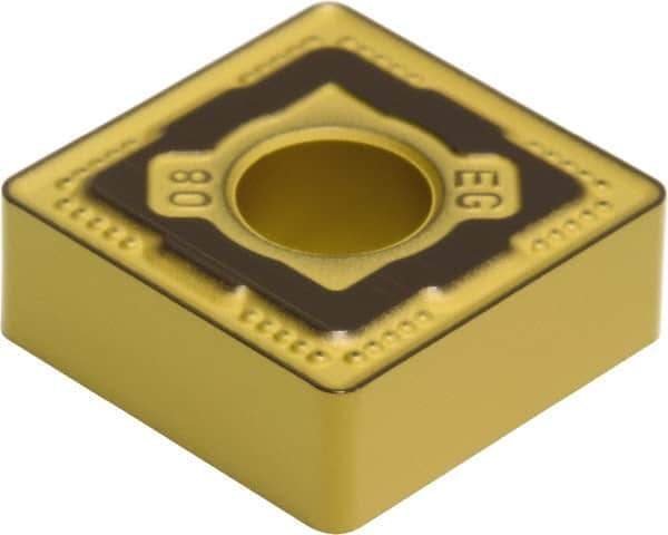 Sumitomo - SNMG432 EEG Grade AC630M Carbide Turning Insert - Al2O3 Finish, 90° Square, 1/2" Inscr Circle, 3/16" Thick, 1/32" Corner Radius - USA Tool & Supply