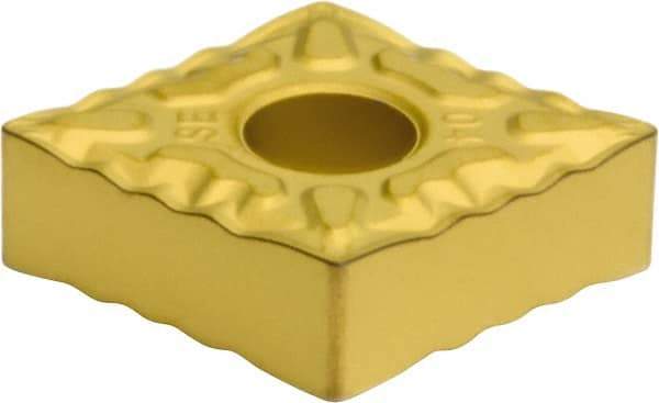 Sumitomo - CNMG433 ESE Grade AC810P Carbide Turning Insert - Al2O3 Finish, 80° Diamond, 1/2" Inscr Circle, 3/16" Thick, 3/64" Corner Radius - USA Tool & Supply