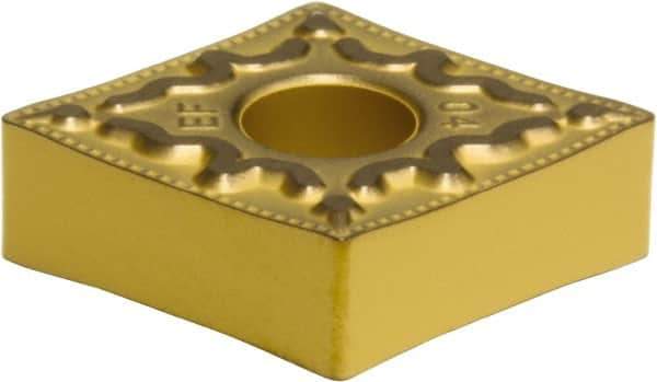 Sumitomo - CNMG431 EEF Grade AC630M Carbide Turning Insert - Al2O3 Finish, 80° Diamond, 1/2" Inscr Circle, 3/16" Thick, 1/64" Corner Radius - USA Tool & Supply