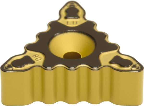 Sumitomo - TRM551704 LU Grade AC830P Carbide Turning Insert - Al2O3 Finish, 55° Triangle, 0.394" Inscr Circle, 0.197 Thick, 1/64" Corner Radius - USA Tool & Supply