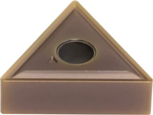 Sumitomo - TNMG333 EEX Grade AC530U Carbide Turning Insert - TiAlN/AlCrN Finish, 60° Triangle, 3/8" Inscr Circle, 3/16" Thick, 3/64" Corner Radius - USA Tool & Supply