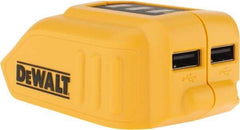 DeWALT - 12 & 20 Volt, Lithium-Ion Power Tool Charger - 12/20 Volt Max Batteries Power Source - USA Tool & Supply