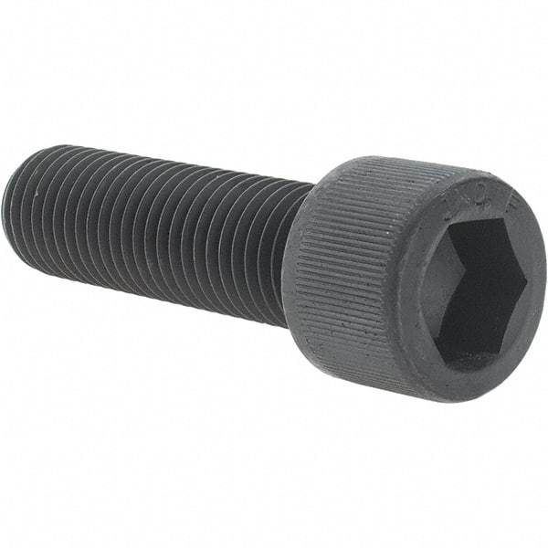 Value Collection - 7/8-9 UNC Hex Socket Drive, Socket Cap Screw - Alloy Steel, Black Oxide Finish, Fully Threaded, 3" Length Under Head - USA Tool & Supply