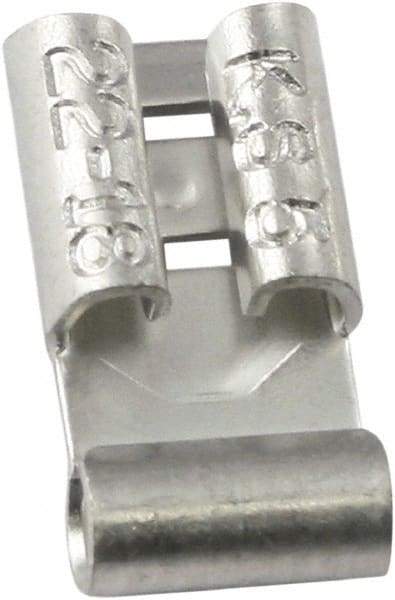 Value Collection - 3/16" Wide, Noninsulated Female Tab Terminal - 22 to 18 AWG Compatible - USA Tool & Supply