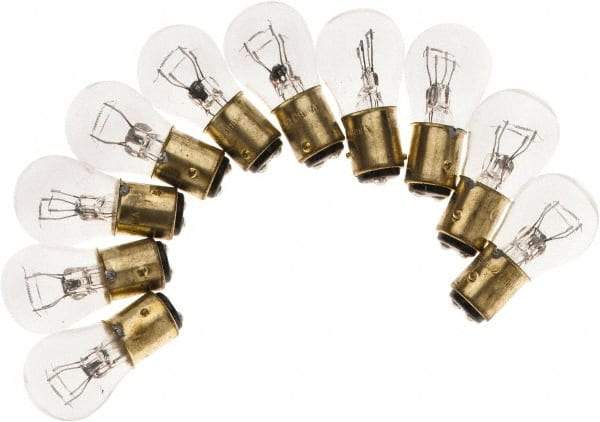 Value Collection - Incandescent Miniature & Specialty S8 Lamp - Index Base - USA Tool & Supply