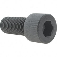 Value Collection - M30x3.50 Metric Coarse Hex Socket Drive, Socket Cap Screw - Grade 12.9 Alloy Steel, Black Oxide Finish, Fully Threaded, 70mm Length Under Head - USA Tool & Supply
