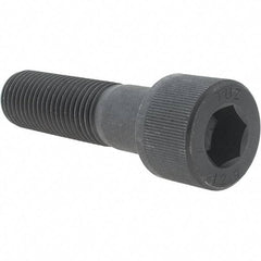 Value Collection - M30x3.50 Metric Coarse Hex Socket Drive, Socket Cap Screw - Grade 12.9 Alloy Steel, Black Oxide Finish, Partially Threaded, 110mm Length Under Head - USA Tool & Supply