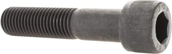 Value Collection - M24x3.00 Metric Coarse Hex Socket Drive, Socket Cap Screw - Grade 12.9 Alloy Steel, Black Oxide Finish, Partially Threaded, 110mm Length Under Head - USA Tool & Supply