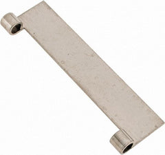 Value Collection - 4" Long x 1" Wide x 0.05" Thick, Keeper Hinge - Stainless Steel - USA Tool & Supply