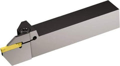 Sandvik Coromant - F123, Internal or External, Left Hand, 0.59" Max Depth of Cut, Indexable Grooving Tool Holder - N123E2-0200-0002-CM Insert Compatibility, 1/2" Shank Height, 1/2" Shank Width, 4-1/2" OAL - USA Tool & Supply