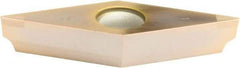 Sumitomo - 2NC-VCGA332 Grade BNC100 PCBN Turning Insert - TiCN Finish, 35° Diamond, 3/8" Inscr Circle, 3/16" Thick, 1/32" Corner Radius - USA Tool & Supply