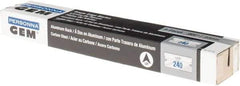 GEM - Knife Blades - ALUM BACK 240/PK GEM 3 FACET SNGL RZR BLD - USA Tool & Supply