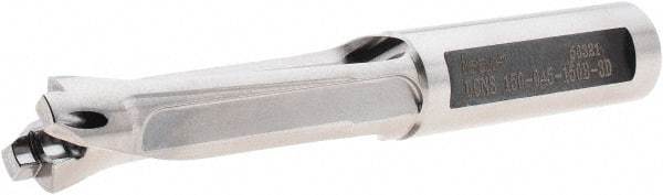 Iscar - 15mm to 5/8" Diam, 3xD, 45mm Max Depth, 15mm Shank Diam, 107.7mm OAL, Replaceable-Tip Drill - FCP, ICK, ICK-2M, ICM, ICN, ICP, iCP-2M Insert, 15 Seat Size, 45353497 Toolholder, Series UniSumoCham - USA Tool & Supply