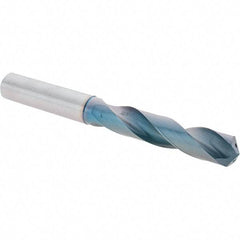 Sumitomo - 17.5mm 135° Solid Carbide Screw Machine Drill Bit - TiAlCr/TiSi Finish, 87.5mm Flute Length, 158mm OAL, Through Coolant - USA Tool & Supply