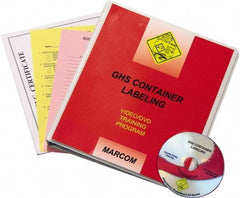 Marcom - GHS Container Labeling, Multimedia Training Kit - 12 Minute Run Time DVD, 1 Course, English - USA Tool & Supply