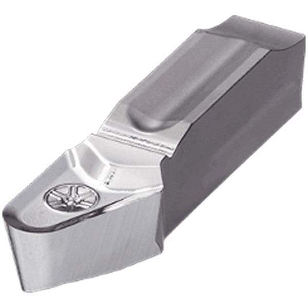 Iscar - 10S3R25FGPAM A Grade IC20, Carbide Grooving Insert - 12mm Max Depth of Cut, Neutral, 3mm Corner Radius, Uncoated - USA Tool & Supply