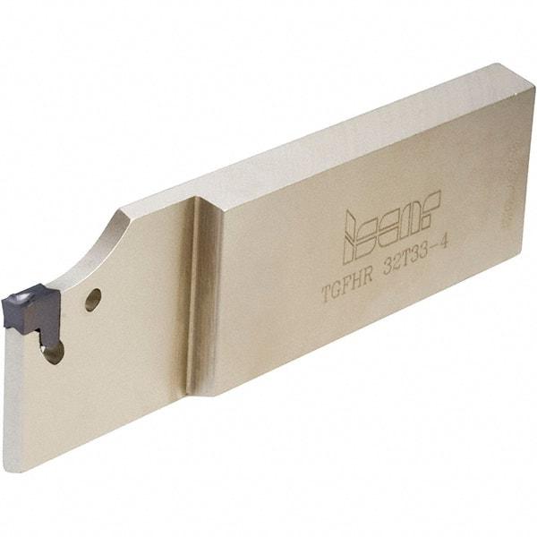 Iscar - 1.26" Blade Height, 0.311" Blade Width, 110.5mm OAL, Right Hand Cut, Single End Indexable Cut-Off Blade - TGFH Blade, Tang-Grip Series - USA Tool & Supply