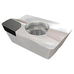 Iscar - ADKW1505 Grade IB85 PCBN Milling Insert - Uncoated, 0.2295" Thick, 0.8mm Corner Radius - USA Tool & Supply