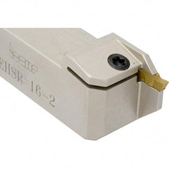 Iscar - 120mm OAL, 25mm Shank Diam, GEHS Indexable Boring Bar - 6.8mm Max Bore Depth, GE.I Insert, Clamp Holding Method - USA Tool & Supply