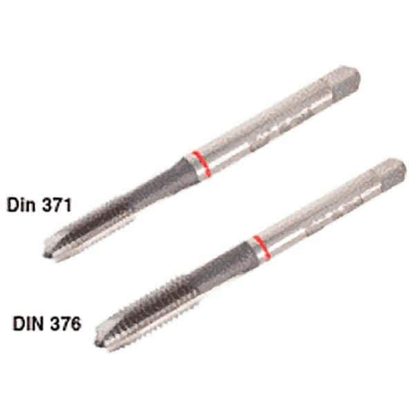 Iscar - M2.6x0.45 Metric Coarse 6H 3 Flute High Speed Steel Straight Flute Machine Tap - Plug, Right Hand Thread, 50mm OAL, 9mm Thread Length, Oversize - Exact Industrial Supply