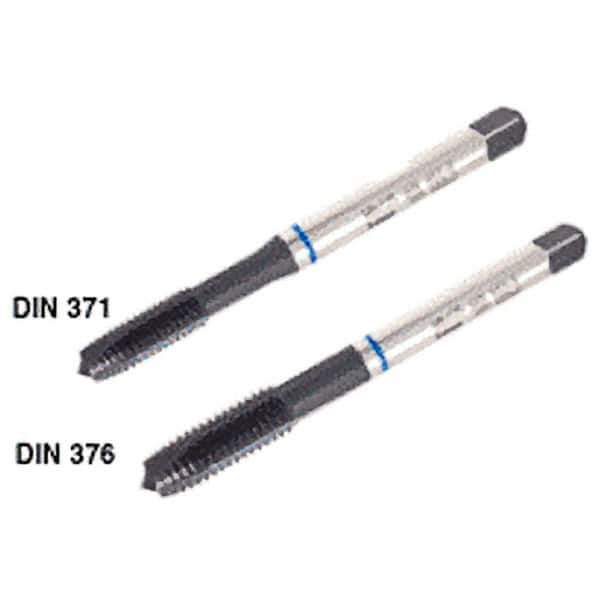 Iscar - M20x2.50 Metric Coarse 6HX 4 Flute High Speed Steel Straight Flute Machine Tap - Modified Bottoming, Right Hand Thread, 140mm OAL, 32mm Thread Length, Oversize - USA Tool & Supply