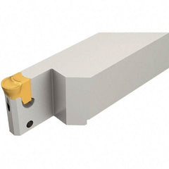 Iscar - External Thread, 30mm Max Cut of Depth, 170mm OAL, Left Hand Indexable Grooving Cutoff Toolholder - 32mm Shank Height x 32mm Shank Width, TAG.. Insert Style, TGBH Toolholder Style, Series Sumo-Grip - USA Tool & Supply