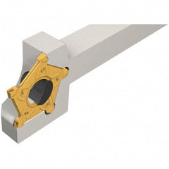 Iscar - External Thread, 0.7874" Max Depth of Cut, 3mm Min Groove Width, 135mm OAL, Right Hand Indexable Grooving Cutoff Toolholder - 25mm Shank Height x 25mm Shank Width, PENTA D Insert Style, PCH Toolholder Style, Series PentaCut - USA Tool & Supply