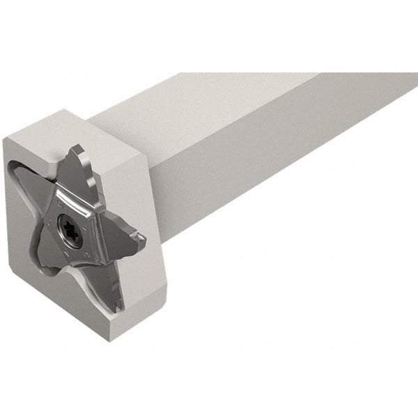 Iscar - External Thread, 0.3937" Max Depth of Cut, 1.4mm Min Groove Width, 120mm OAL, Right Hand Indexable Grooving Cutoff Toolholder - 20mm Shank Height x 20mm Shank Width, PENTA 34.. Insert Style, PCHP Toolholder Style, Series PentaCut - USA Tool & Supply