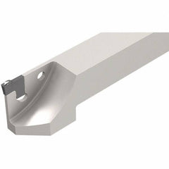 Iscar - External Thread, 1-1/16" Max Depth of Cut, 2.8mm Min Groove Width, 120.5mm OAL, Right Hand Indexable Grooving Cutoff Toolholder - 20mm Shank Height x 20mm Shank Width, TAG Insert Style, TGT Toolholder Style, Series Tang-Grip - USA Tool & Supply