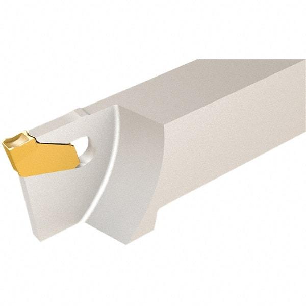 Iscar - External Thread, 1.1024" Max Depth of Cut, 2.7mm Min Groove Width, 150mm OAL, Right Hand Indexable Grooving Cutoff Toolholder - 25mm Shank Height x 25mm Shank Width, GF.. Insert Style, SGTF Toolholder Style, Series Self-Grip - USA Tool & Supply