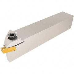 Iscar - GHM, External, Left Hand, 0.189" Max Depth of Cut, 1/4" Max Groove Width, Indexable Grooving Tool Holder - GI.. Insert Compatibility, 1-1/4" Shank Height, 1-1/4" Shank Width, 6" OAL - USA Tool & Supply