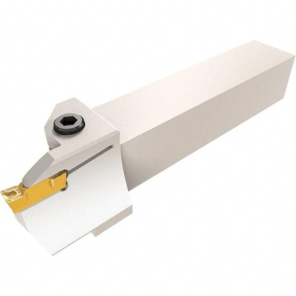 Iscar - HFH, External, Left Hand, 0.67" Max Depth of Cut, 0.236" Max Groove Width, Indexable Grooving Tool Holder - H.PL 60.. Insert Compatibility, 1" Shank Height, 1" Shank Width, 6" OAL - USA Tool & Supply