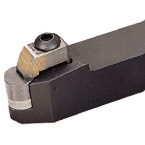 Iscar - CRDN, Neutral Cut, 32mm Shank Height x 25mm Shank Width, Negative Rake Indexable Turning Toolholder - 170mm OAL, RNGN Insert Compatibility, Series Isoturn - USA Tool & Supply