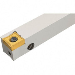 Iscar - PQLC, Right Hand Cut, 1/2" Shank Height x 1/2" Shank Width, Neutral Rake Indexable Turning Toolholder - 0.59" OAL, QCMT Insert Compatibility, Series Isoturn - USA Tool & Supply