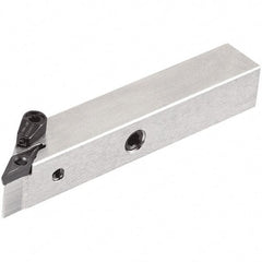 Iscar - PCLN, Right Hand Cut, 25mm Shank Height x 25mm Shank Width, Negative Rake Indexable Turning Toolholder - 150mm OAL, CNMX Insert Compatibility, Series Heliturn - USA Tool & Supply