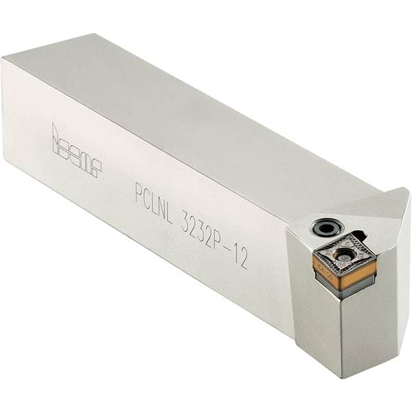 Iscar - DCBN, Right Hand Cut, 75° Lead Angle, 32mm Shank Height x 32mm Shank Width, Negative Rake Indexable Turning Toolholder - 170mm OAL, CN.. Insert Compatibility, Series Isoturn - USA Tool & Supply