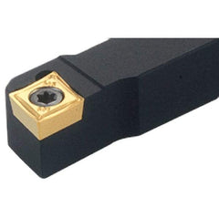 Iscar - SCAC, Left Hand Cut, 8mm Shank Height x 8mm Shank Width, Neutral Rake Indexable Turning Toolholder - 125mm OAL, CC.T Insert Compatibility, Series Isoturn - USA Tool & Supply