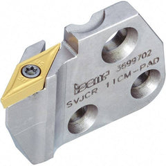 Iscar - SLAN, Left Hand Cut, 32mm Shank Height x 32mm Shank Width, Negative Rake Indexable Turning Toolholder - 170mm OAL, LNMX Insert Compatibility, Series Heliturn - USA Tool & Supply